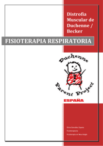 fisioterapia respiratoria - Duchenne Parent Project España