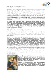 Entre la Arquitectura y el Marketing Fra Filippo Lippi, quattrocento