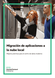 Migración de aplicaciones a la nube local