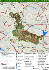 Mapa de Uso Público del - Parque Nacional de Cabañeros
