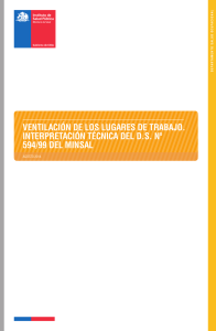 VENTILACI&Oacute;N DE LOS LUGARES DE TRABAJO