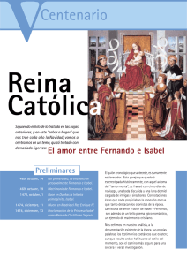 Noviembre 2001 El amor entre Fernando e Isabel 455 K, 12 págs.