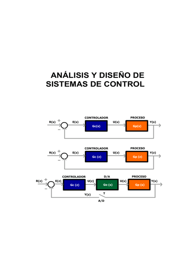 Análisis Y Diseño De Sistemas De Control