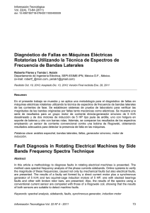 Diagnóstico de Fallas en Máquinas Eléctricas Rotatorias