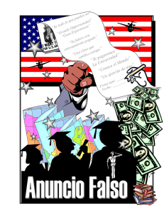 Comic Book (Spanish) - American Friends Service Committee