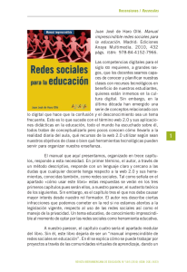 Manual imprescindible. Redes sociales para la educación