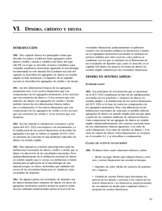 Manual de Estadísticas Monetarias y Financieras 2001