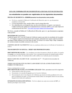PRUEBA DE RESIDENCIA- DEBERÁN presentar tres documentos