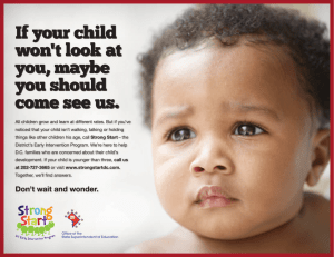 If your child won`t look at you, maybe you should come