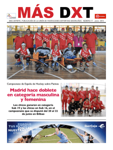Madrid hace doblete en categoría masculina y femenina