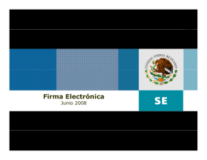 Firma Electrónica - Prestadores de Servicios de Certificación