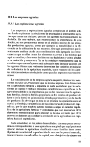 II.3. Las empresas agrarias. 17.3.1. Las explotaciones agrarias Las