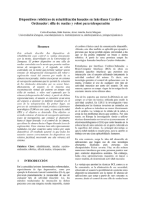 Dispositivos robóticos de rehabilitación basados en Interfaces