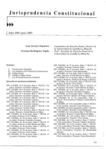 Jurisprudencia Constitucional