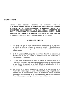 ine/cg111/2015 acuerdo del consejo general del instituto nacional