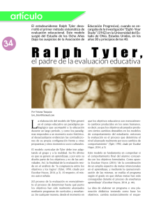 Ralph Tyler, el padre de la evaluación educativa