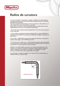 Radios de curvatura