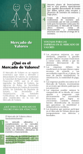 ¿Qué es el Mercado de Valores?