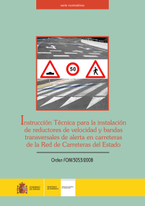 Instrucción Técnica FOM/3053/2008