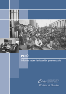 Informe sobre la situación penitenciaria en Perú