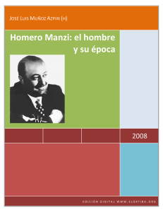 Homero Manzi: el hombre y su época