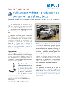 Volkswagen México – producción de