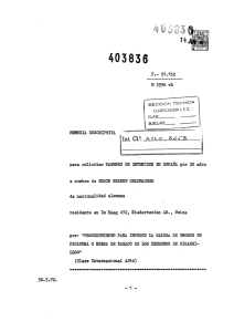 procedimiento para impedir la salida de trozos de picadura o hebra