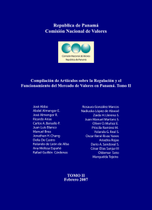 Compilación de Artículos sobre la regulación y el funcionamiento