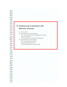 Sistemas de tratamiento (III). Métodos térmicos