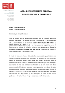 PDF | Denuncia a Ferraz de la Agrupacion de La Laguna