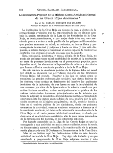 La Enseñanza Popular de la Higiene Como Actividad Normal de las