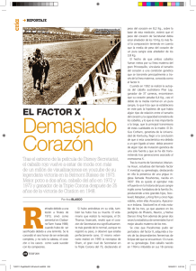 El Factor X – Demasiado Corazón, por Ana Blasco.