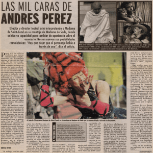 ANDRÉS PEREZ - Memoria Chilena