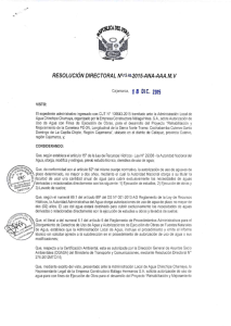 Page 1 RESOLUCIÓN DIRECTORAL Nº.1348.2015-ANA