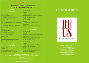 editorial reus - Eventos jurídicos