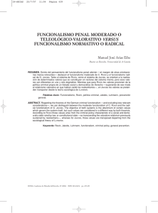 pdf Funcionalismo penal moderado o teleológico