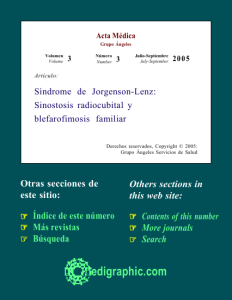 Síndrome de Jorgenson-Lenz: Sinostosis radiocubital y