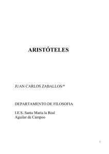 aristóteles - IES Santa María La Real