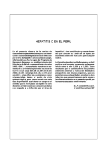HEPATITIS C EN EL PERU