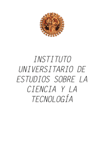 PROYECTO DE CREACIÓN DEL - Instituto eCyT