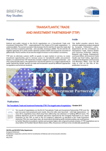 May 2016 edition of the Transatlantic Trade and Investment