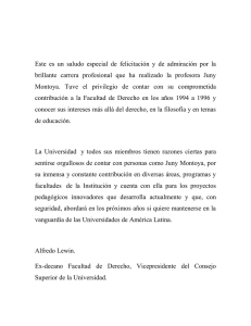 Mensajes - Universidad de los Andes