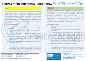 información - Pilates Aragón