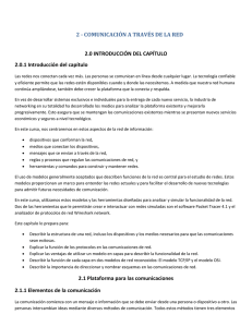 COMUNICACIÓN A TRAVÉS DE LA RED 2.0 INTRODUCCIÓN DEL