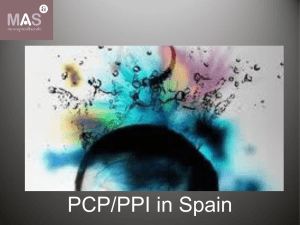 PCP/PPI in Spain