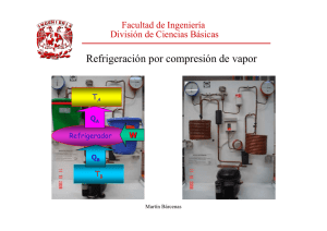 Refrigeración por compresión de vapor