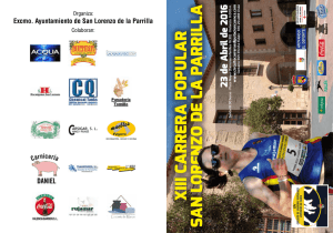 xiii carrera p opular san lorenzo de la parrilla