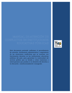 manual de atención de conflictos en instituciones educativas públicas