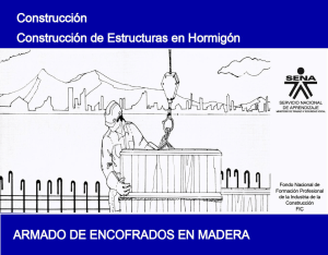 5. Recomendaciones para el Armado de Encofrados en Madera