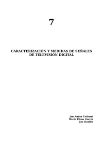 caracterización y medidas de señales de televisión digital